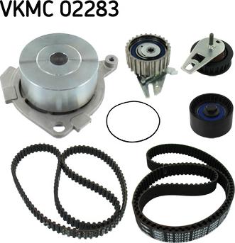 SKF VKMC 02283 - Wasserpumpe + Zahnriemensatz alexcarstop-ersatzteile.com