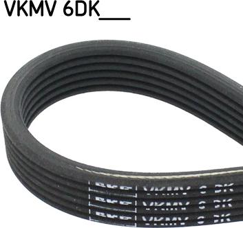 SKF VKMV 6DK1195 - Keilrippenriemen alexcarstop-ersatzteile.com