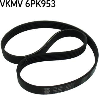 SKF VKMV 6PK953 - Keilrippenriemen alexcarstop-ersatzteile.com