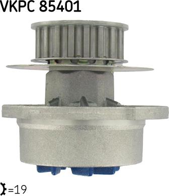 SKF VKPC 85401 - Wasserpumpe alexcarstop-ersatzteile.com