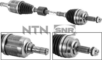 SNR DK55.013 - Antriebswelle alexcarstop-ersatzteile.com