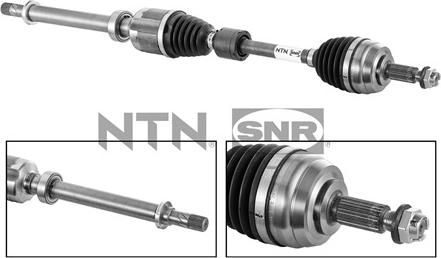 SNR DK55.017 - Antriebswelle alexcarstop-ersatzteile.com