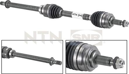 SNR DK55.021 - Antriebswelle alexcarstop-ersatzteile.com