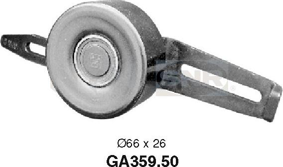 SNR GA359.50 - Umlenk / Führungsrolle, Keilrippenriemen alexcarstop-ersatzteile.com