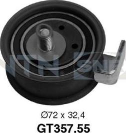 SNR GT357.55 - Spannrolle, Zahnriemen alexcarstop-ersatzteile.com