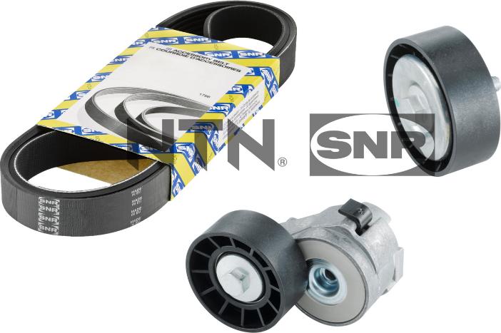 SNR KA858.09 - Keilrippenriemensatz alexcarstop-ersatzteile.com