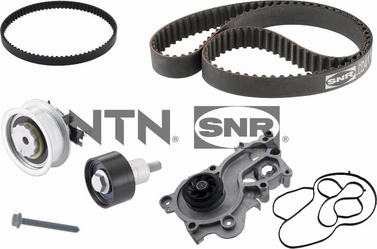 SNR KDP457.753 - Wasserpumpe + Zahnriemensatz alexcarstop-ersatzteile.com