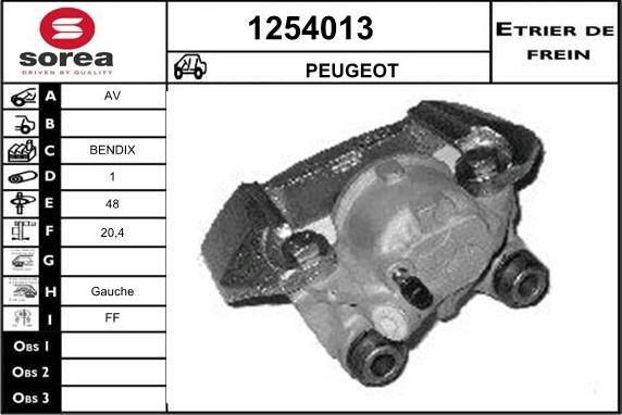 SNRA 1254013 - Bremssattel alexcarstop-ersatzteile.com