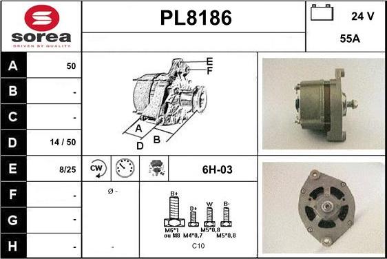 SNRA PL8186 - Generator alexcarstop-ersatzteile.com