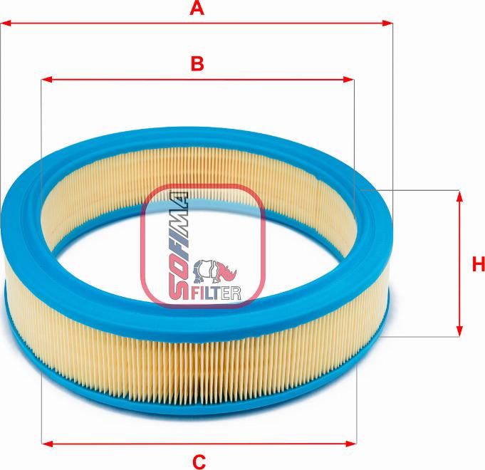 Sofima S 9040 A - Luftfilter alexcarstop-ersatzteile.com