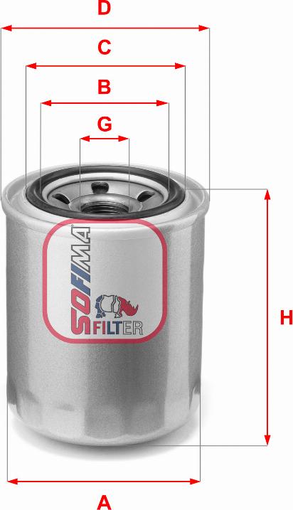 Sofima S 4900 R - Ölfilter alexcarstop-ersatzteile.com