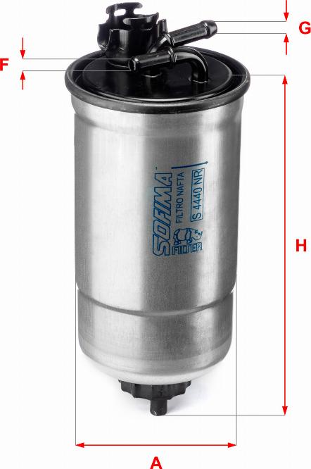 Sofima S 4440 NR - Kraftstofffilter alexcarstop-ersatzteile.com