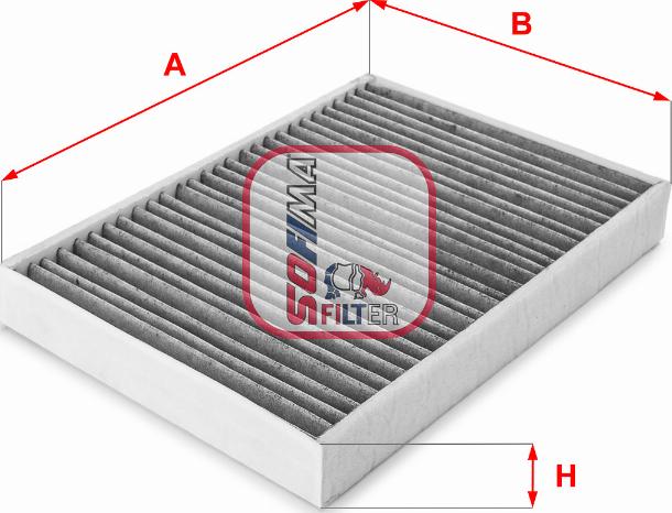 Sofima S 4159 CA - Filter, Innenraumluft alexcarstop-ersatzteile.com