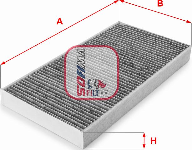 Sofima S 4100 CA - Filter, Innenraumluft alexcarstop-ersatzteile.com