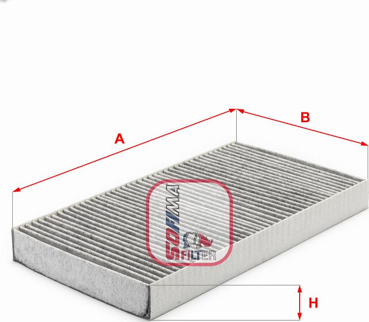 Sofima S 4107 CA - Filter, Innenraumluft alexcarstop-ersatzteile.com