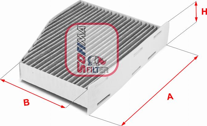 Sofima S 4124 CA - Filter, Innenraumluft alexcarstop-ersatzteile.com