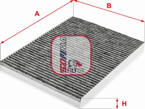 Sofima S 4263 CA - Filter, Innenraumluft alexcarstop-ersatzteile.com