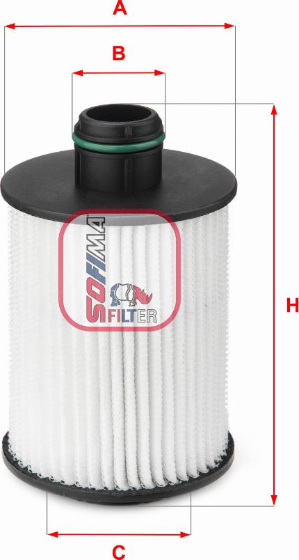 Sofima S 5093 PE - Ölfilter alexcarstop-ersatzteile.com