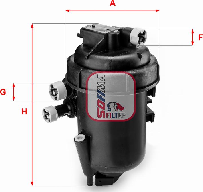 Sofima S 5084 GC - Kraftstofffilter alexcarstop-ersatzteile.com