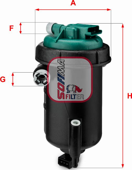 Sofima S 5148 GC - Kraftstofffilter alexcarstop-ersatzteile.com