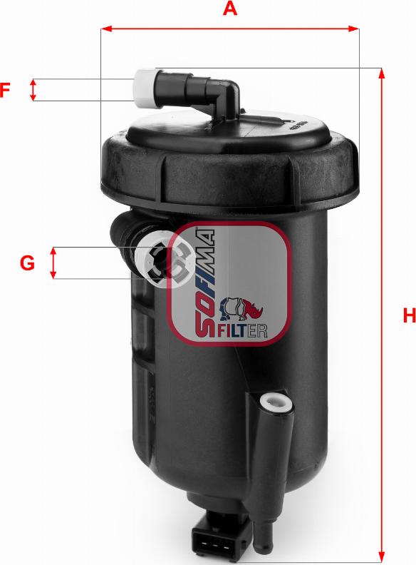 Sofima S 5147 GC - Kraftstofffilter alexcarstop-ersatzteile.com