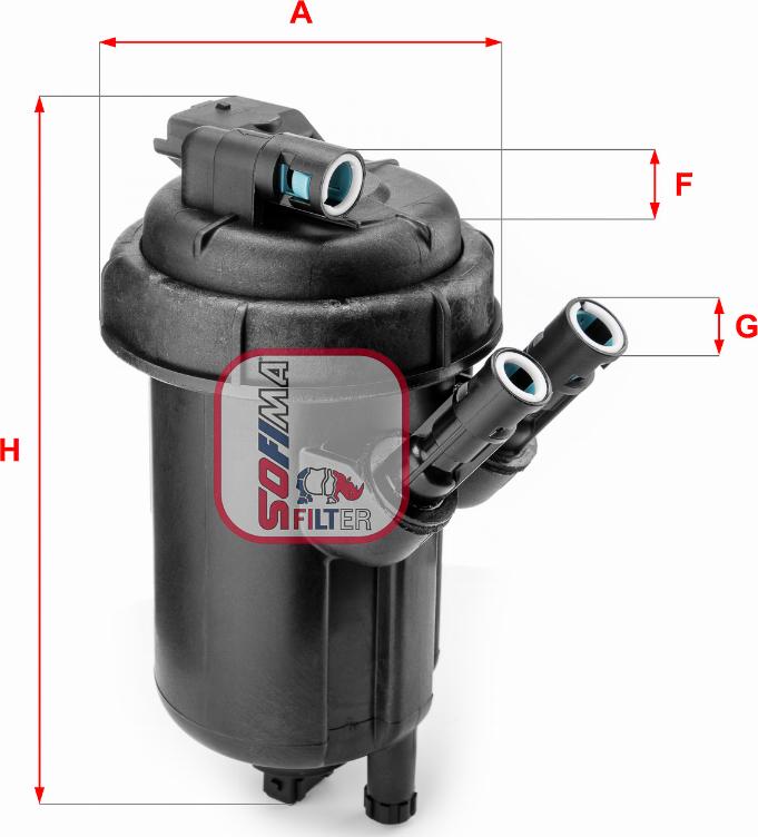 Sofima S 5114 GC - Kraftstofffilter alexcarstop-ersatzteile.com