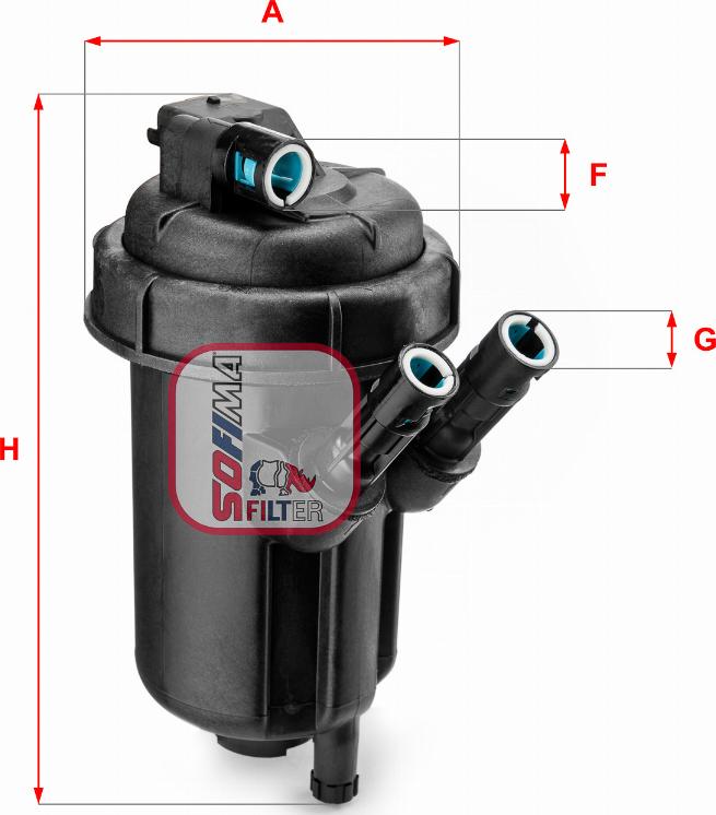 Sofima S 5116 GC - Kraftstofffilter alexcarstop-ersatzteile.com