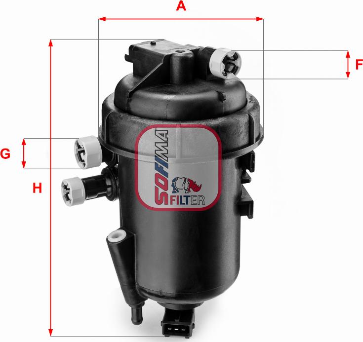 Sofima S 5112 GC - Kraftstofffilter alexcarstop-ersatzteile.com