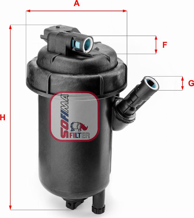 Sofima S 5120 GC - Kraftstofffilter alexcarstop-ersatzteile.com