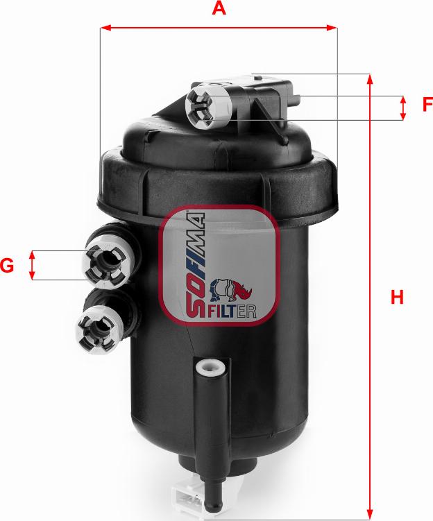 Sofima S 5127 GC - Kraftstofffilter alexcarstop-ersatzteile.com