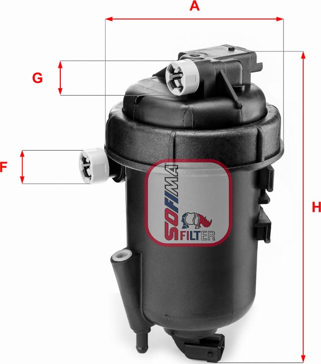 Sofima S 5179 GC - Kraftstofffilter alexcarstop-ersatzteile.com