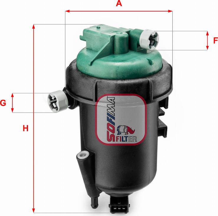 Sofima S 5175 GC - Kraftstofffilter alexcarstop-ersatzteile.com