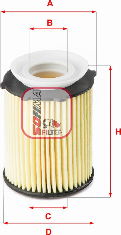 Sofima S 5178 PE - Ölfilter alexcarstop-ersatzteile.com