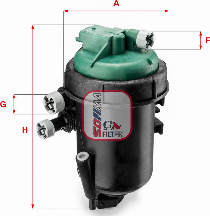 Sofima S 5173 GC - Kraftstofffilter alexcarstop-ersatzteile.com