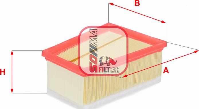 Sofima S 5740 A - Luftfilter alexcarstop-ersatzteile.com