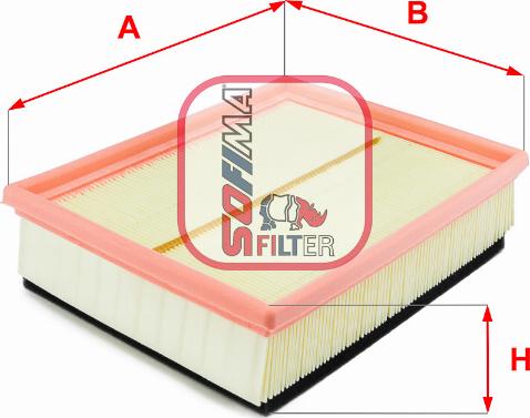 Sofima S 6302 A - Luftfilter alexcarstop-ersatzteile.com