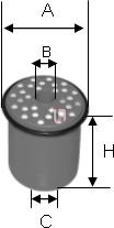 Sofima S 0911 NC - Kraftstofffilter alexcarstop-ersatzteile.com