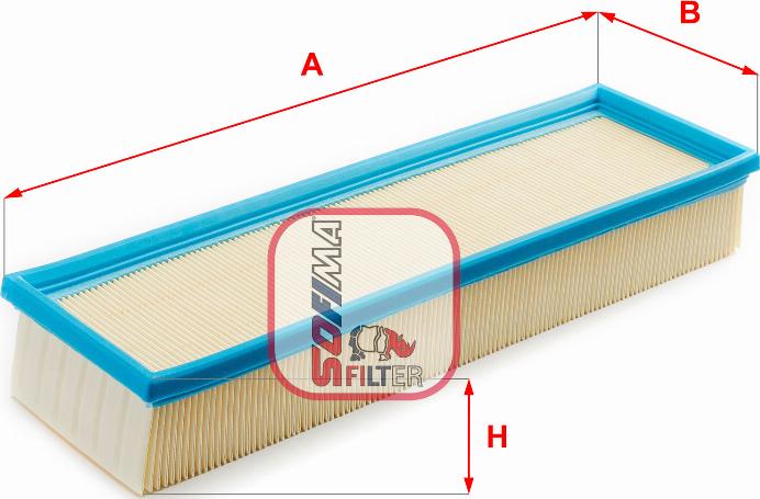 Sofima S 0630 A - Luftfilter alexcarstop-ersatzteile.com