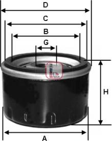 Sofima S 3800 R - Ölfilter alexcarstop-ersatzteile.com