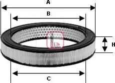 Sofima S 4200 A - Luftfilter alexcarstop-ersatzteile.com