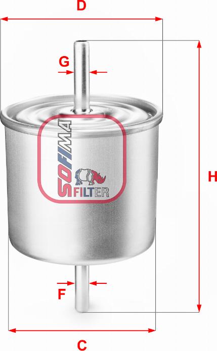 Sofima S 1514 B - Kraftstofffilter alexcarstop-ersatzteile.com