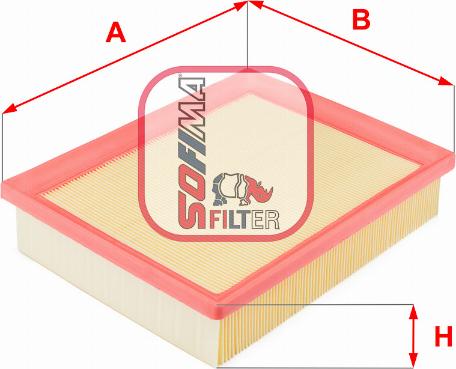 Sofima S 8630 A - Luftfilter alexcarstop-ersatzteile.com