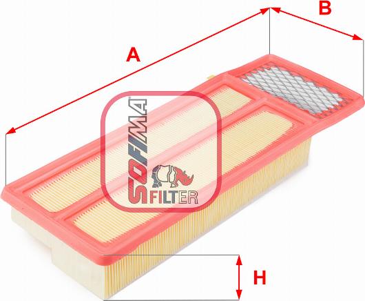 Sofima S 3477 A - Luftfilter alexcarstop-ersatzteile.com