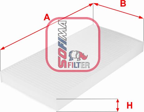 Sofima S 3045 C - Filter, Innenraumluft alexcarstop-ersatzteile.com