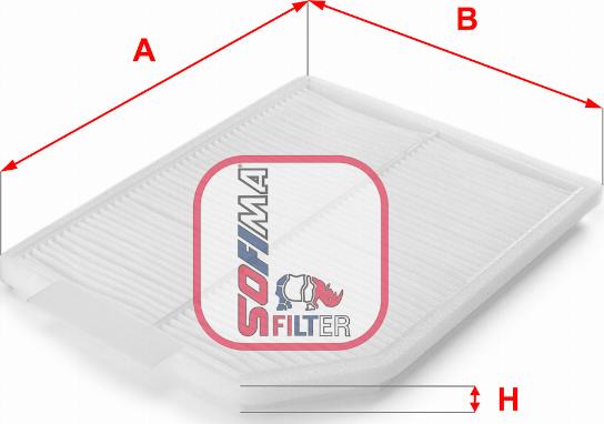 Sofima S 3018 C - Filter, Innenraumluft alexcarstop-ersatzteile.com