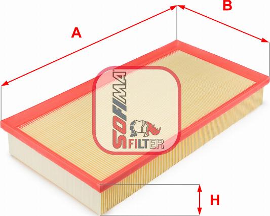 Sofima S 3077 A - Luftfilter alexcarstop-ersatzteile.com