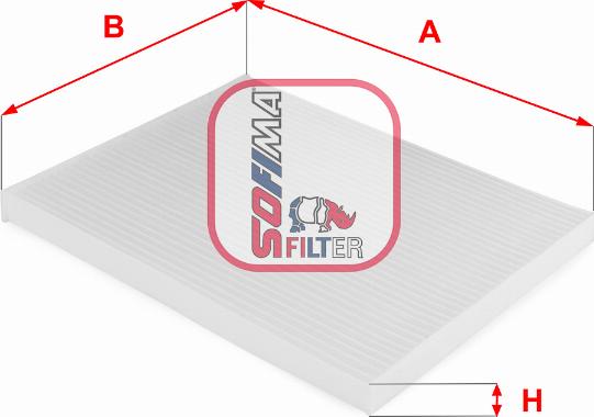 Sofima S 3124 C - Filter, Innenraumluft alexcarstop-ersatzteile.com