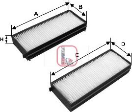 Sofima S 3121 C - Filter, Innenraumluft alexcarstop-ersatzteile.com