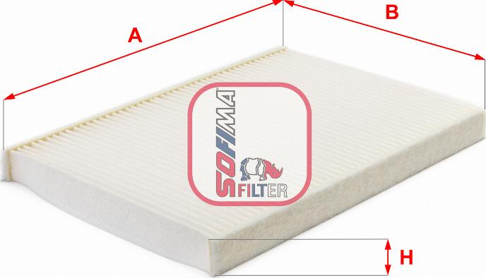 Sofima S 3391 C - Filter, Innenraumluft alexcarstop-ersatzteile.com