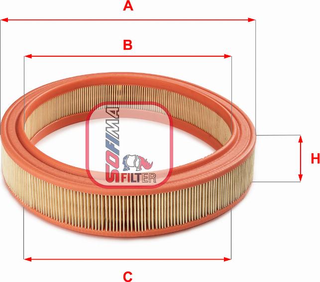 Sofima S 3381 A - Luftfilter alexcarstop-ersatzteile.com